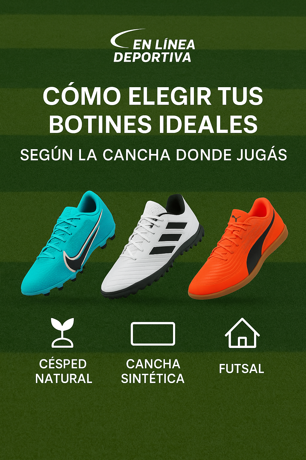 No todos los botines son iguales: encontrá el ideal para vos